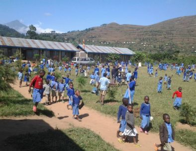 Undervisning på skola och förskola i Mgahinga