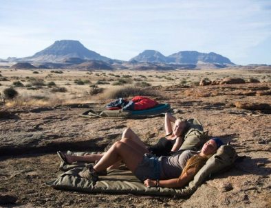 Ökenelefanter i Damaraland