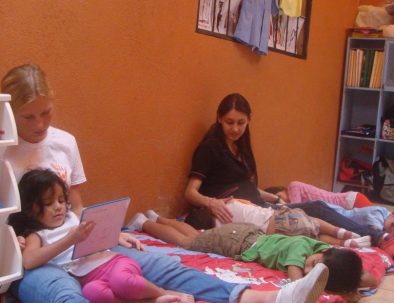 Daghem och soppkök för barn i San José