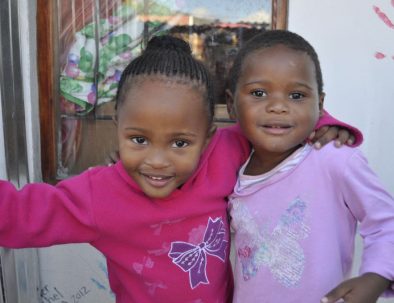 Barnhem utanför Kapstaden i Sydafrika