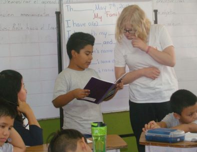 Undervisning i engelska på grundskola i San José