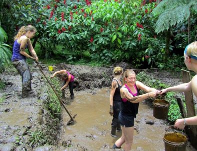 Djurräddningscenter i Amazonas regnskog