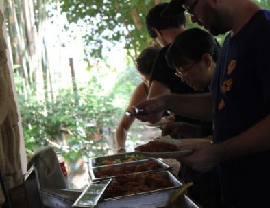 Räddningscenter vilda djur i underbara Thailand