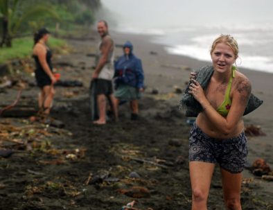 Havssköldpaddor i vackra Costa Rica