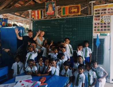 Undervisning och omsorg i Colombo på vackra Sri Lanka