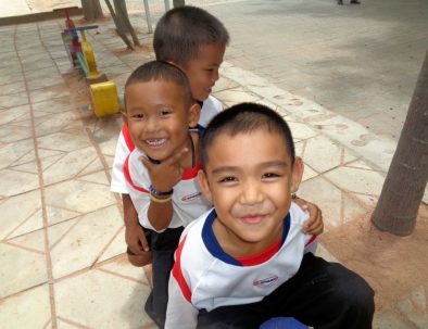 Barnomsorg i Chiang Mai i norra delen av Thailand