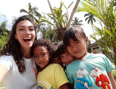 Engelskundervisning för barn mellan 7–11 år på Bali