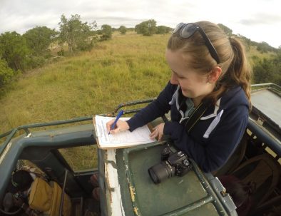 Naturreservat med noshörningar i östra Afrika