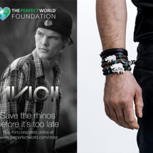 Armband för att motverka tjuvjakt i samarbete med Avicii!