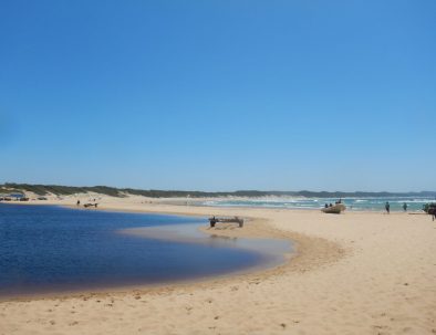 Dykäventyr för forskning i Sodwana Bay i Sydafrika