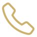 ikon-telefon-guld
